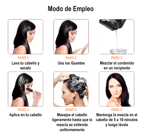 Image of Shampoo Black Hair - Dexe