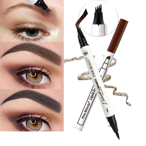 Image of Eyebrow Pencil 2 en 1 ™ - Lapiz Efecto Microblading + Delineador Punta Plumón