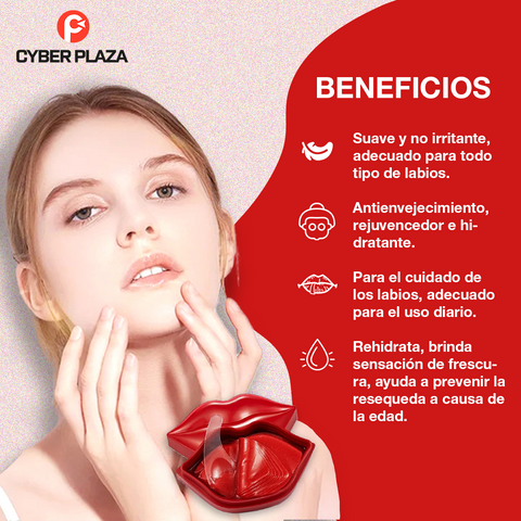 Image of Lipspad™ - Mascarilla de Hidrogel para Labios