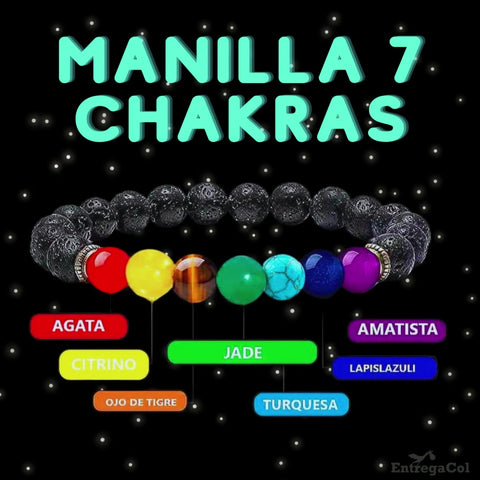 Image of Pulsera 7 chakras